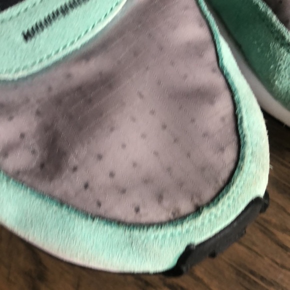 Nike mint green gray suede nylon sneakers men’s Sz 13 - Picture 6 of 12